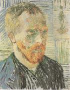 Vincent Van Gogh Self-Portrait with a Japanese Print (nn04) china oil painting artist